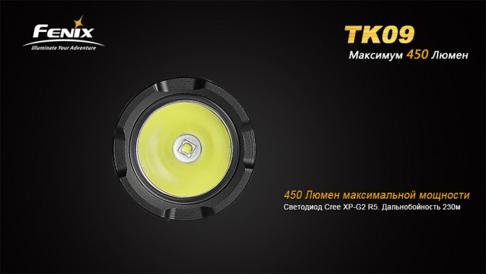 Ліхтар Fenix TK09 Cree XP-G2 (R5) 