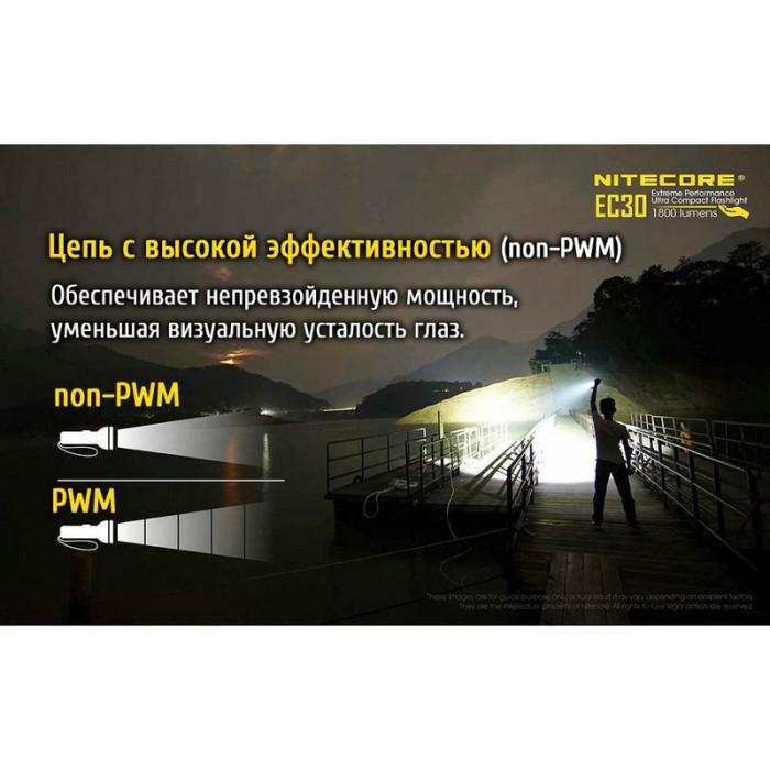 Ліхтар Nitecore EC30 