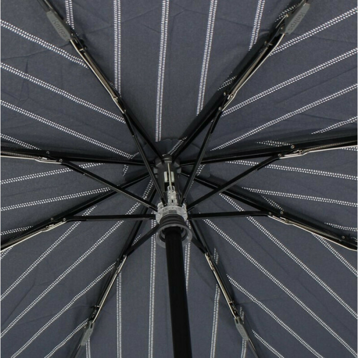 Парасолька Knirps T. 260 Crook Handle Men's Prints Stripe Авто /складаний /8спіц /D97x33см 