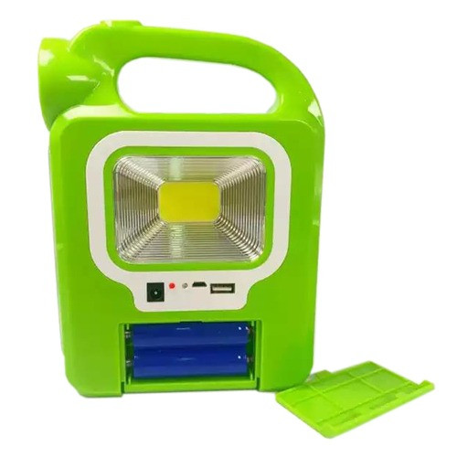 Ліхтар кемпінг Police 6399А-LED+COB, power bank, 2x18650, сонячна батарея, ЗП microUSB, Box 