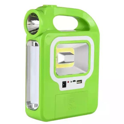 Ліхтар кемпінг Police 6399А-LED+COB, power bank, 2x18650, сонячна батарея, ЗП microUSB, Box 