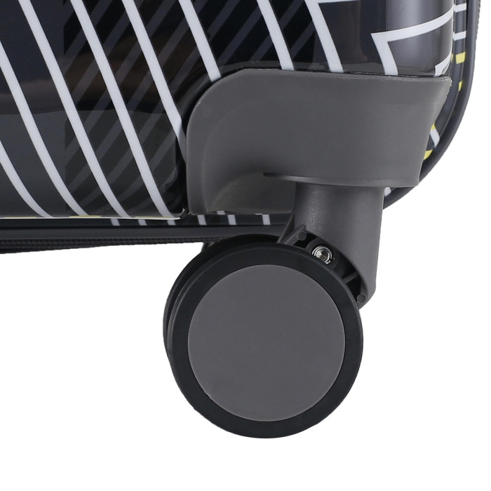 Валіза Semi Line 20" (S) Black Pattern (T5651-1) 