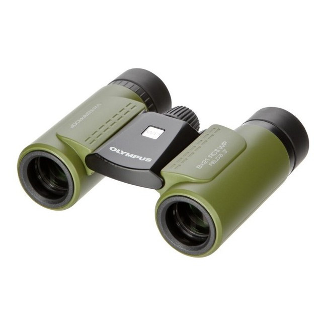 Бінокль Olympus RC II WP 8X21 Оливково-зелений + ніж і компас V501013EE010 