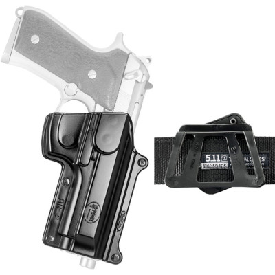 Кобура Fobus для Beretta 92F /96 з кріпленням на ремінь поворотна black (BR-2 BH RT)