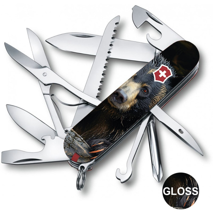 Складаний ніж Victorinox FIELDMASTER ANIMAL Чорний ведмідь 