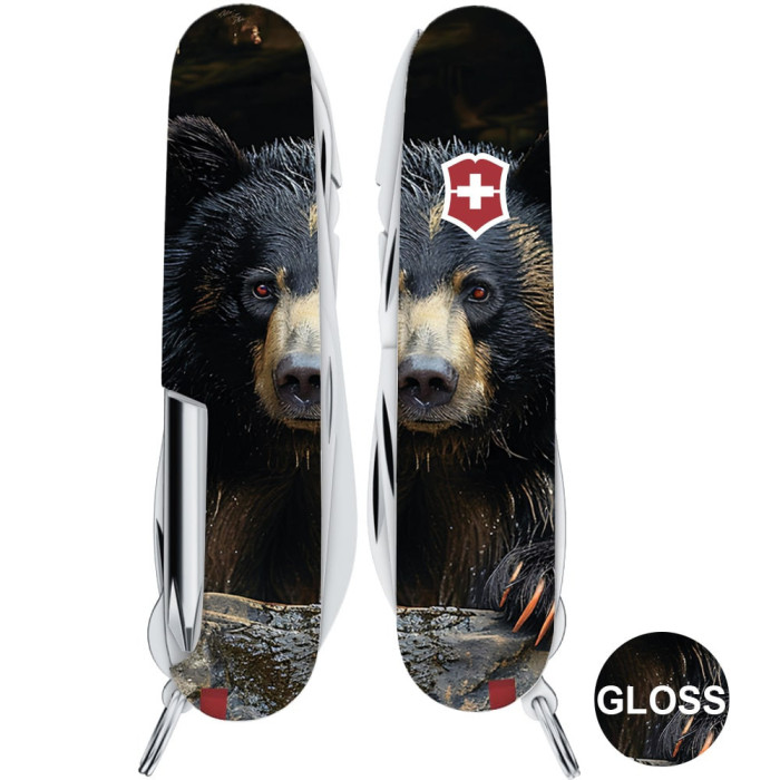 Складаний ніж Victorinox FIELDMASTER ANIMAL Чорний ведмідь 