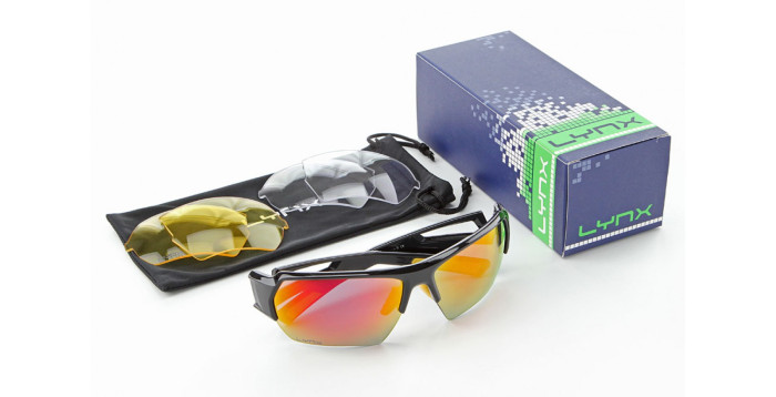 Окуляри Lynx Tampa B shiny black 