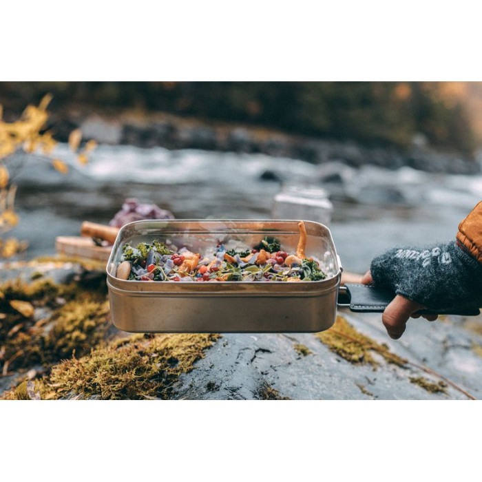 Ланчбокс Trangia Mess Tin 309R Large 1.3 л з червоною ручкою 