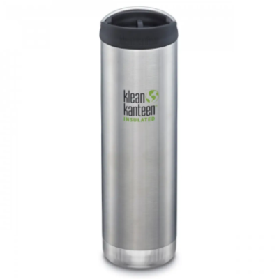 Термокружка Klean Kanteen TKWide Cafe Cap 592 мл-сіра