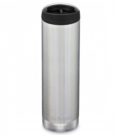 Термокружка Klean Kanteen TKWide Cafe Cap 592 мл-сіра 