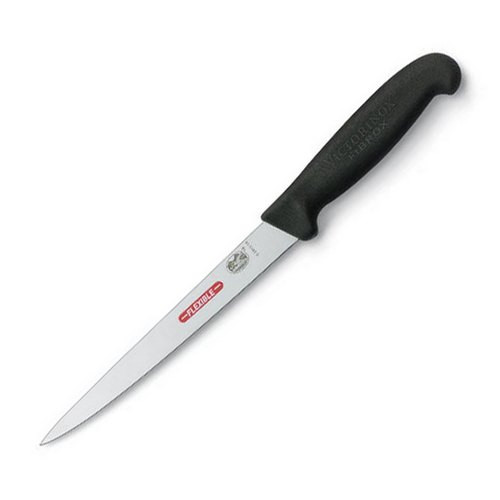 Ніж кухонний Victorinox Fibrox Filleting Superflex філейний 18 см 