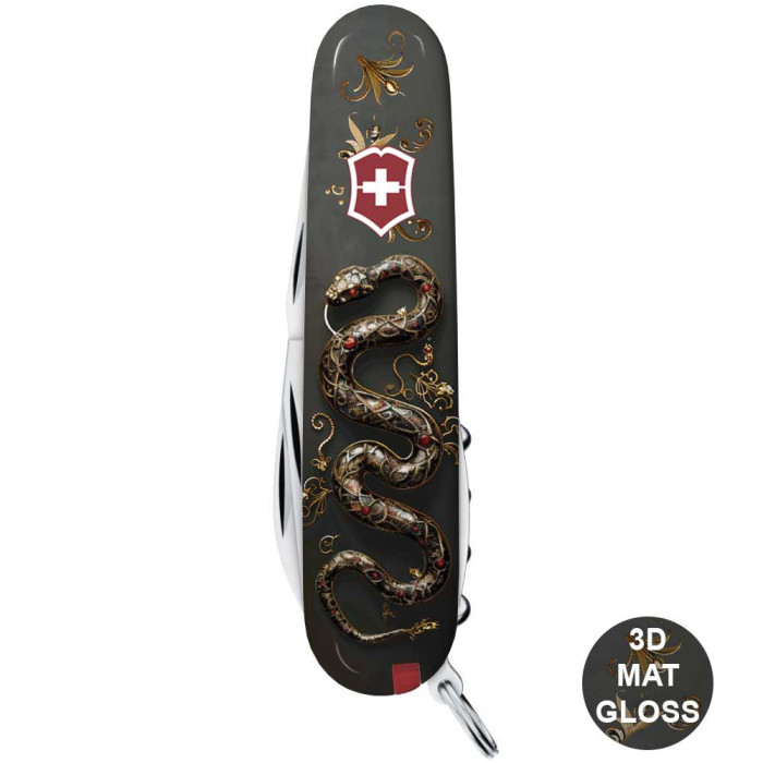 Складаний ніж Victorinox SPARTAN ZODIAC 3D Розкішна змія 1.3603.3.Z4210hk 