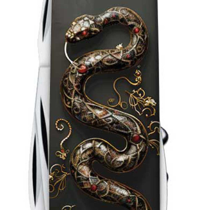 Складаний ніж Victorinox SPARTAN ZODIAC 3D Розкішна змія 1.3603.3.Z4210hk 