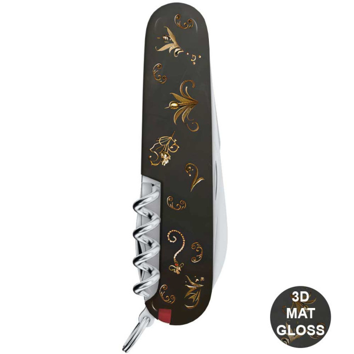 Складаний ніж Victorinox SPARTAN ZODIAC 3D Розкішна змія 1.3603.3.Z4210hk 