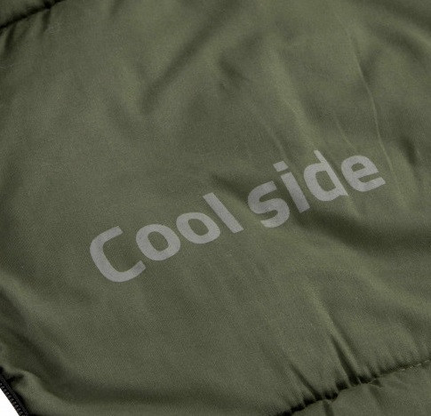 Спальний мішок Bo-Camp Delaine Cool /Warm бронза 0° сірий /зелений (3605868) 