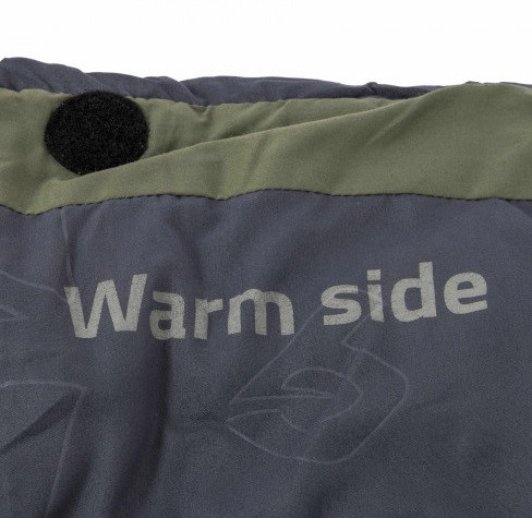 Спальний мішок Bo-Camp Delaine Cool /Warm бронза 0° сірий /зелений (3605868) 