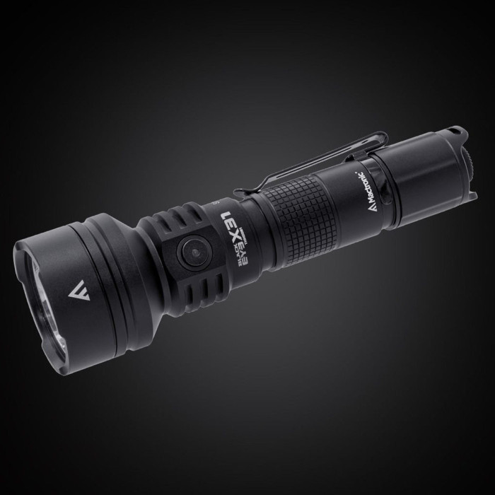 Ліхтар тактичний Mactronic Black Eye X31 (3100 Lm) Programmable Rechargeable Type-C (THH0081)