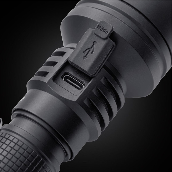 Ліхтар тактичний Mactronic Black Eye X31 (3100 Lm) Programmable Rechargeable Type-C (THH0081)