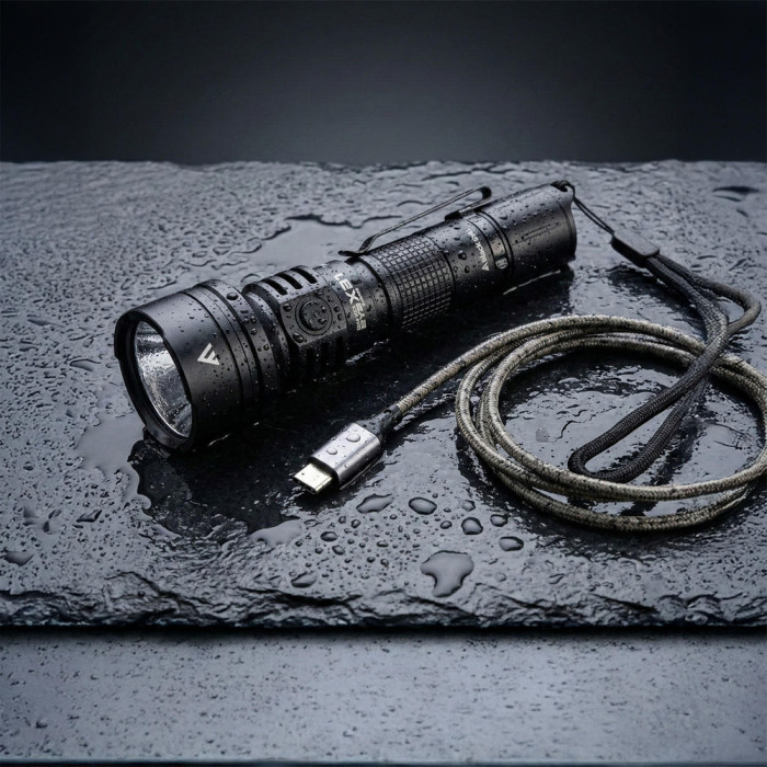 Ліхтар тактичний Mactronic Black Eye X31 (3100 Lm) Programmable Rechargeable Type-C (THH0081)