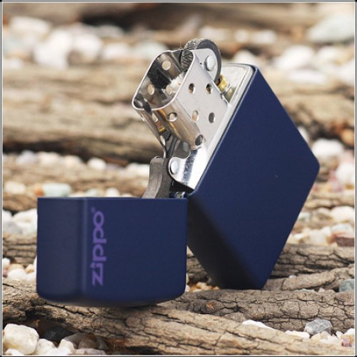 Запальничка Zippo 239 Navy Matte, LOGO 239ZL 