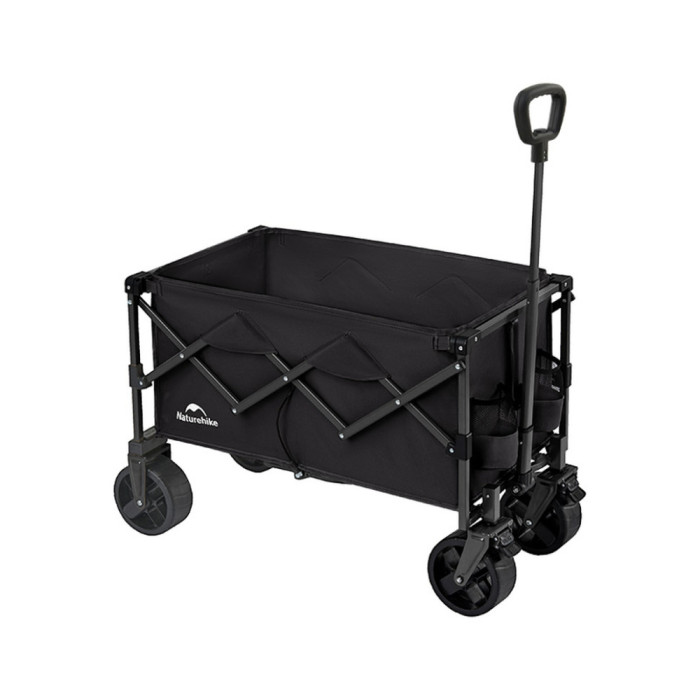 Візок туристичний складаний Naturehike Light CNK2350JJ012, 100 л, чорний