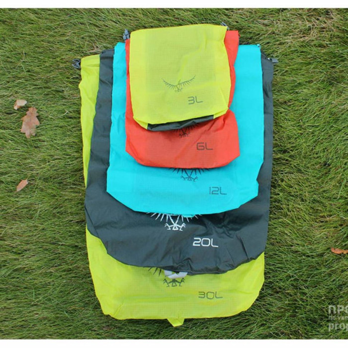 Гермомішок Osprey Ultralight Drysack 12L, сірий 