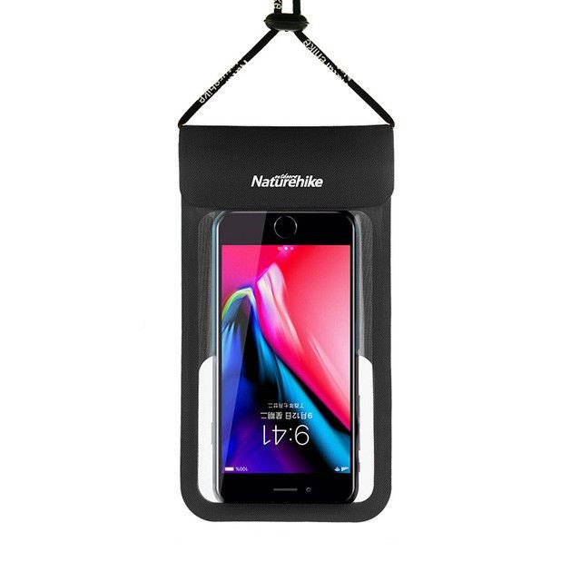 Гермочехол для смартфона CB02 IPX8 6 inch Naturehike NH18S002-D чорний 