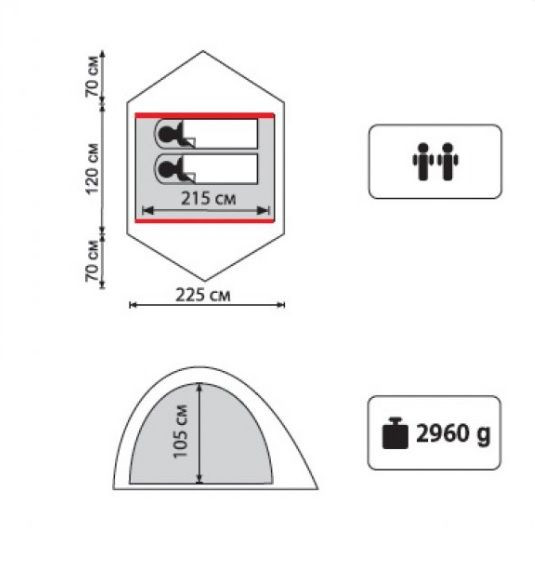 Намет Sol Gale SLT-026.06 