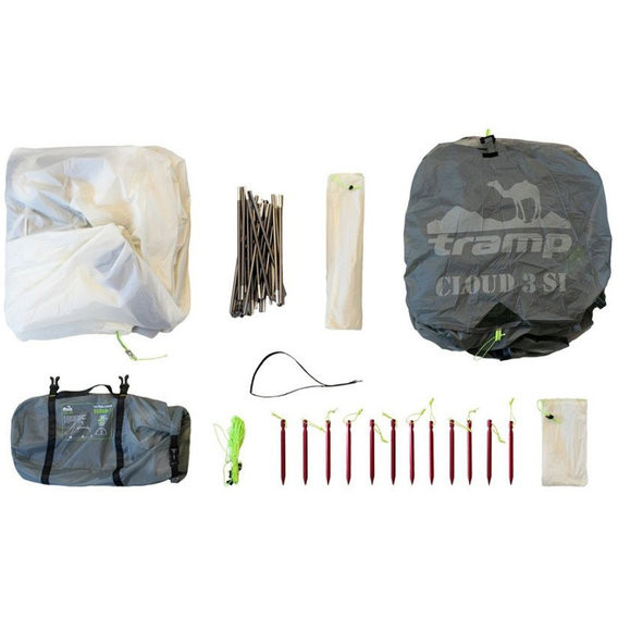 Намет Tramp Cloud 3 TRT-094, темно-зелений 