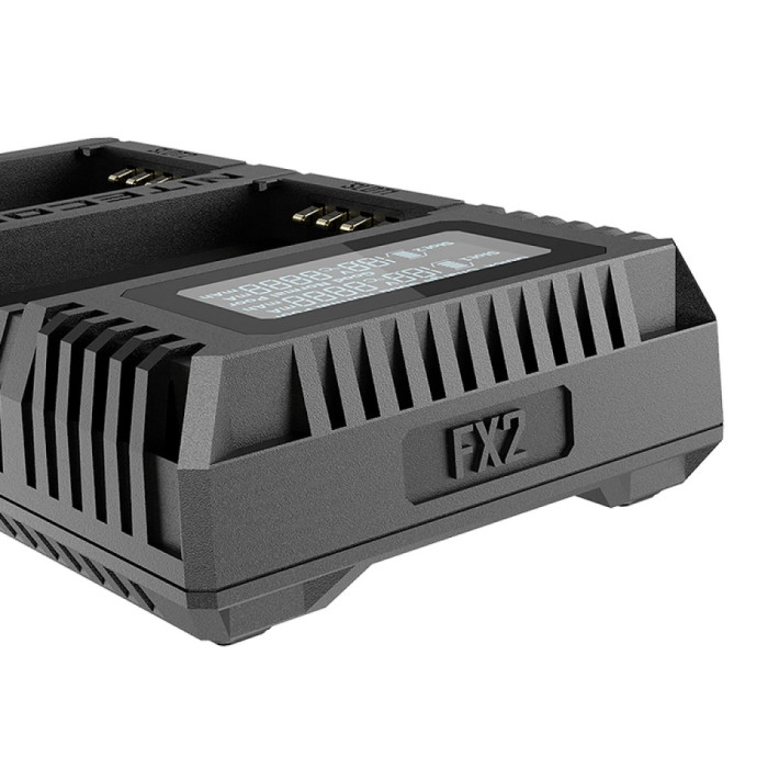 Зарядний пристрій Nitecore FX2 PRO для акумуляторів Fujifilm (NP-T125) 
