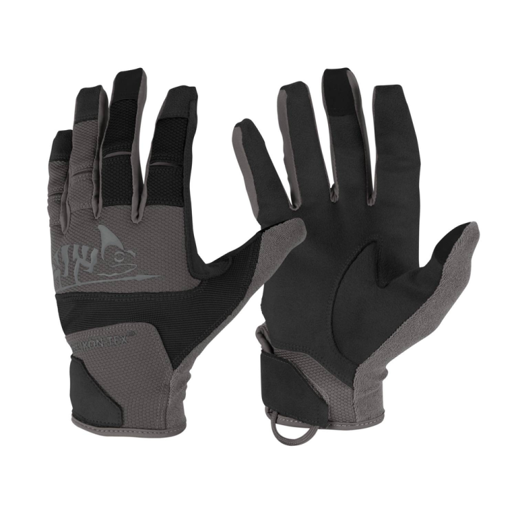 Рукавички тактичні Helikon-Tex Range Tactical Gloves - Black / Shadow Grey A, розмір S 