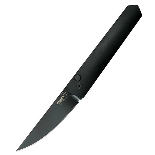 Ніж Boker Plus Kwaiken Automatic Повністю Чорний 