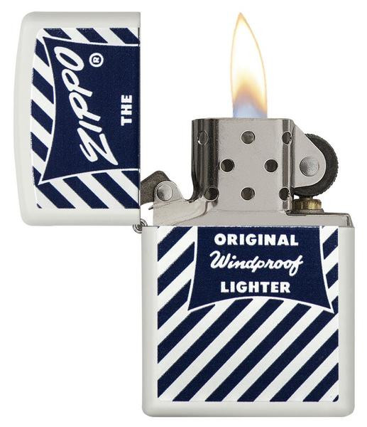 Запальничка Zippo 214 Blue White 29413 