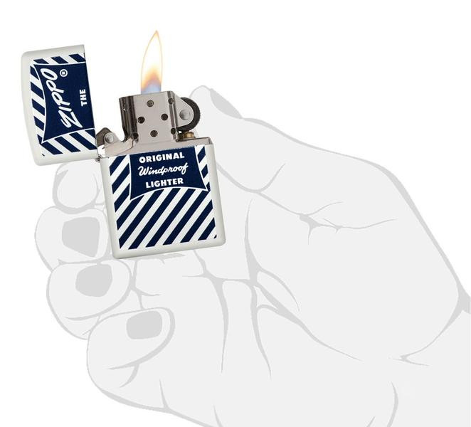 Запальничка Zippo 214 Blue White 29413 