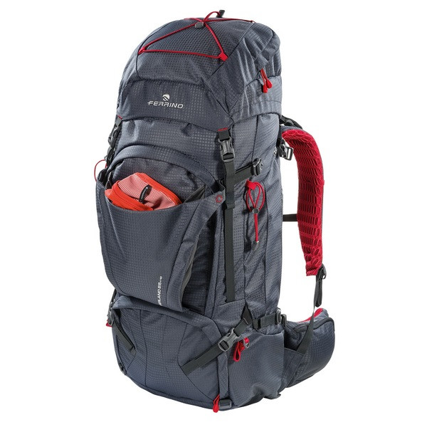 Рюкзак туристичний Ferrino Overland 50 + 10 Dark Grey 