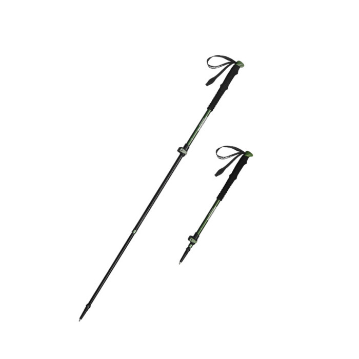 Трекінгова палиця 3-сек. Naturehike CNK2550DS010, 55-120 см, алюміній, зелена 