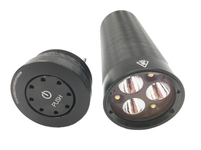 Ліхтар для дайвінгу Ferei W155 V2 (нейтральний білий світ, 3780 Lm, без батарей, без зарядного ус-ва) 