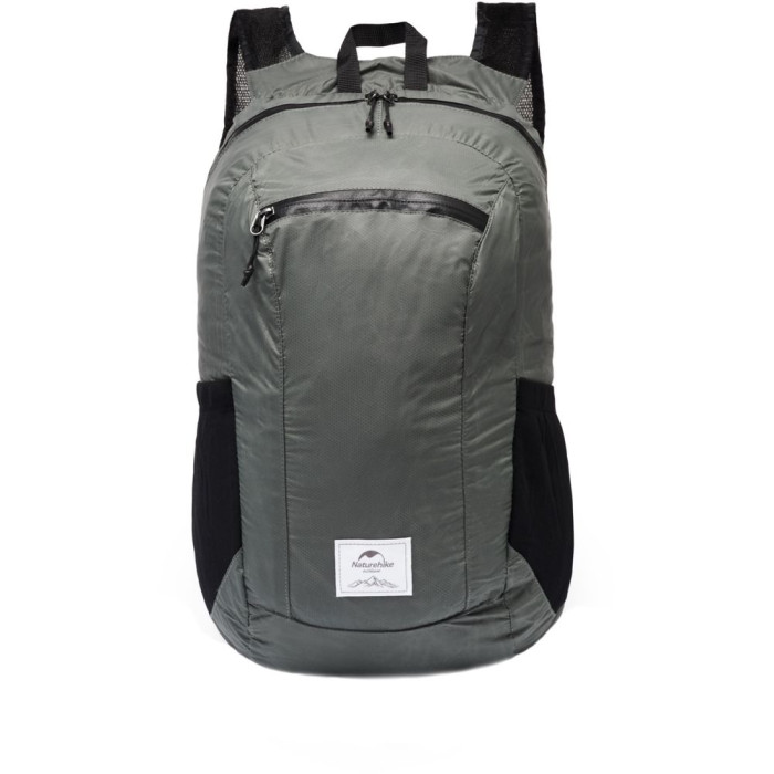 Рюкзак компактний надлегкий Naturehike NH17A012-B, 18 л, Сірий 