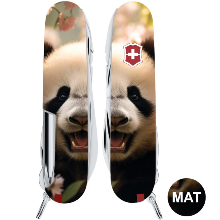 Складаний ніж Victorinox FISHERMAN ANIMAL Панда 