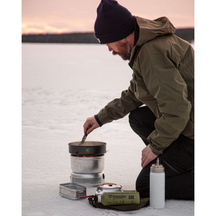 Ланчбокс Trangia Mess Tin 310R Small 0.75 л з червоною ручкою 