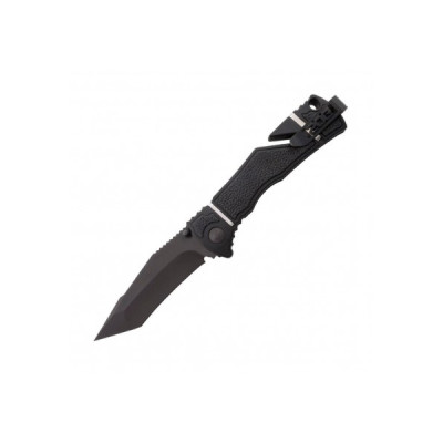 Ніж SOG Trident Elite tanto Чорний клинок (TF104-CP)
