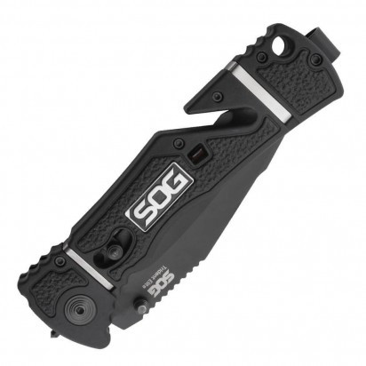 Ніж SOG Trident Elite tanto Чорний клинок (TF104-CP) 