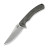 Нож складной туристический Weknife Dracarys, (9.1 см) Böhler M390/титан 6AL4V серый