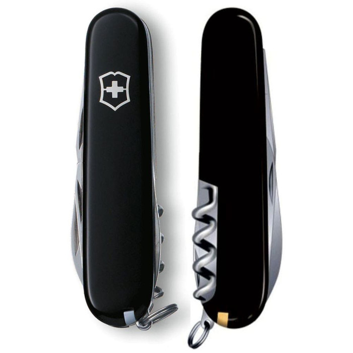 Ніж Victorinox Camper 91мм/13функ/чорн 