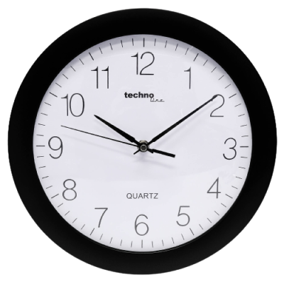 Годинник настінний Technoline WT7000 Black (WT7000 schwarz)
