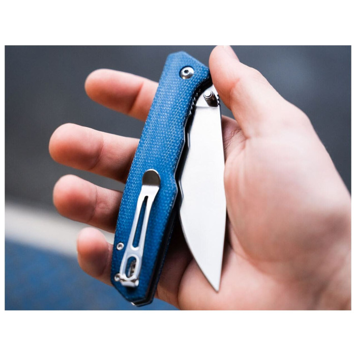 Ніж Boker Magnum Deep Blue Canvas 