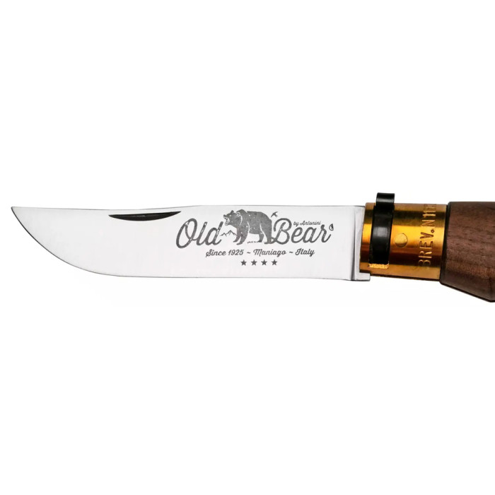 Ніж Old Bear Classic XL, 420 steel, Walnut wood 