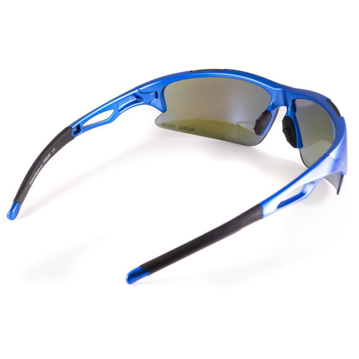 Окуляри Global Vision Friday (G-Tech Blue) дзеркальні сині 