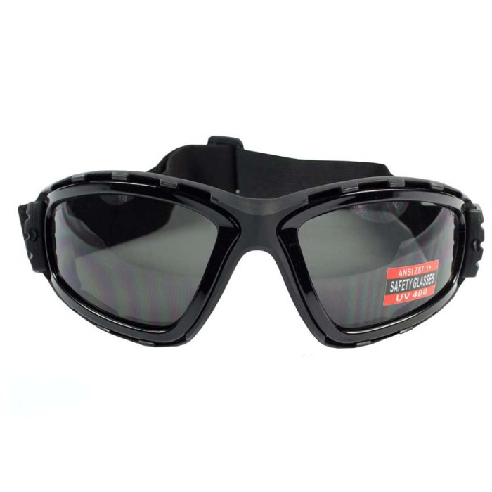 Окуляри Global Vision Trip (smoke) чорні 