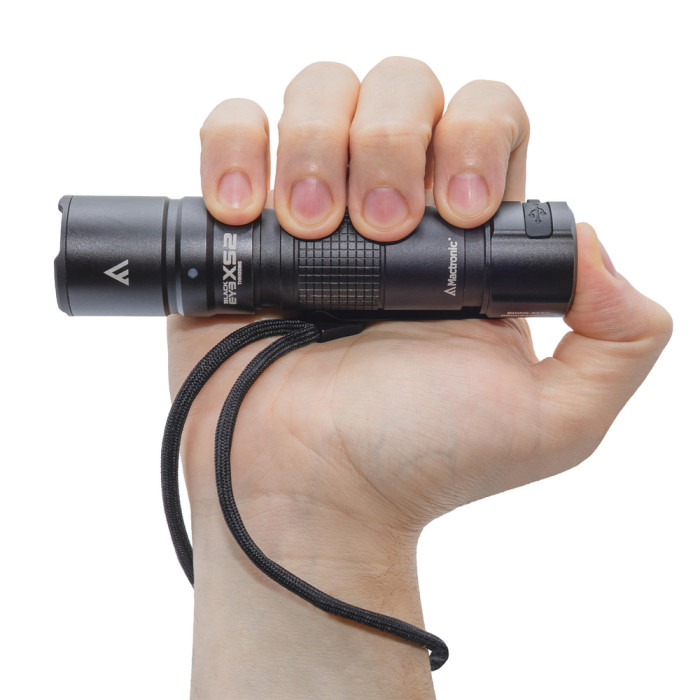 Ліхтар тактичний Mactronic Black Eye X52 (5200 Lm) Programmable Rechargeable Type-C (THH0080)